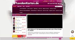 Desktop Screenshot of londonkarten.de