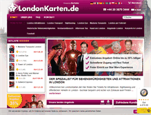 Tablet Screenshot of londonkarten.de